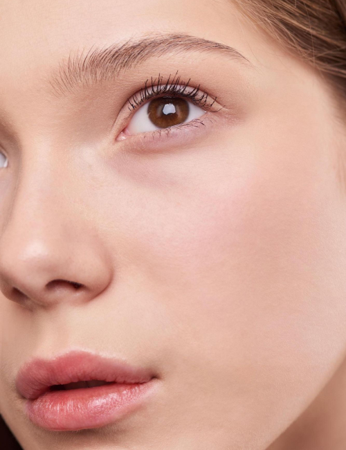 Extreme Close-Up Of Woman s Face